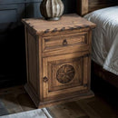 Nightstand W/Rope and Star (Right) Medio Finish