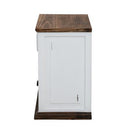 Nightstand in Distressed White (Left)