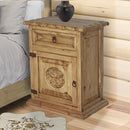 Nightstand W/Rope and Star (Left)