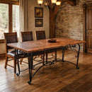 Santa Fe Copper & Iron Dining Table