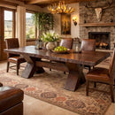 Rustic Crest Dining Table