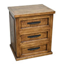The Drover Nightstand, 3 Drawers