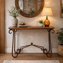 Hand Forged Blacksmith Base Console