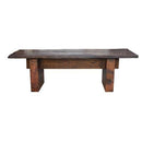 Copper Base Large Dining Table