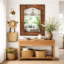 Natural Copper Framed Mirror