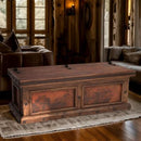 DRESSER Frontier Lodge Copper Panel Trunk