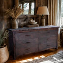 Live Edge Copper Dresser