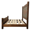 Diamond Copper King Bed