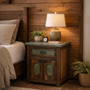 Capitel Nightstand With Copper Top