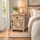 Antique White 1 Door/1 Drawer N/S Right