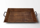 Old Cabin Serving Tray w/Handles