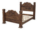 San Antonio King Bed w/Rope/Star