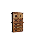 2 Door/5 Drawer Mansion Chest w/Rope/Star (STURDY Act Compliant)