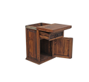1 Drawer/1 Door Nightstand w/Hidden Gun Cabinet (STURDY Act Exempt, -27" Height)