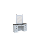 Vanity with Mirror and LT BAN60C Stool w/Cushion