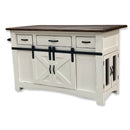 Barn Door Kitchen Island 60"