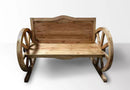Wagon Wheel Bench