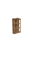 2 Door Hutch w/Glass