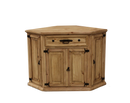 4 Door Corner TV Chest w/Star