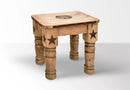 Iron Star End Table