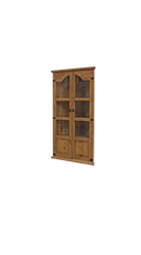 Corner Cupboard w/Star