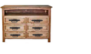 TV Dresser 6 Drawer