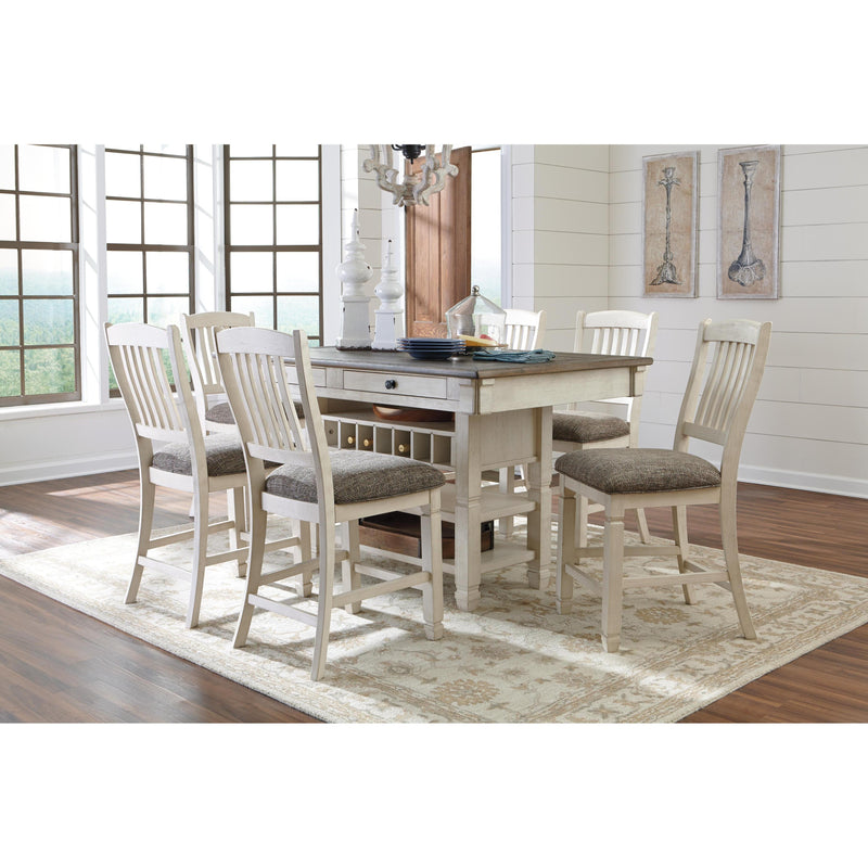 Signature Design by Ashley Bolanburg D647 5 pc Counter Height Dining Set IMAGE 1