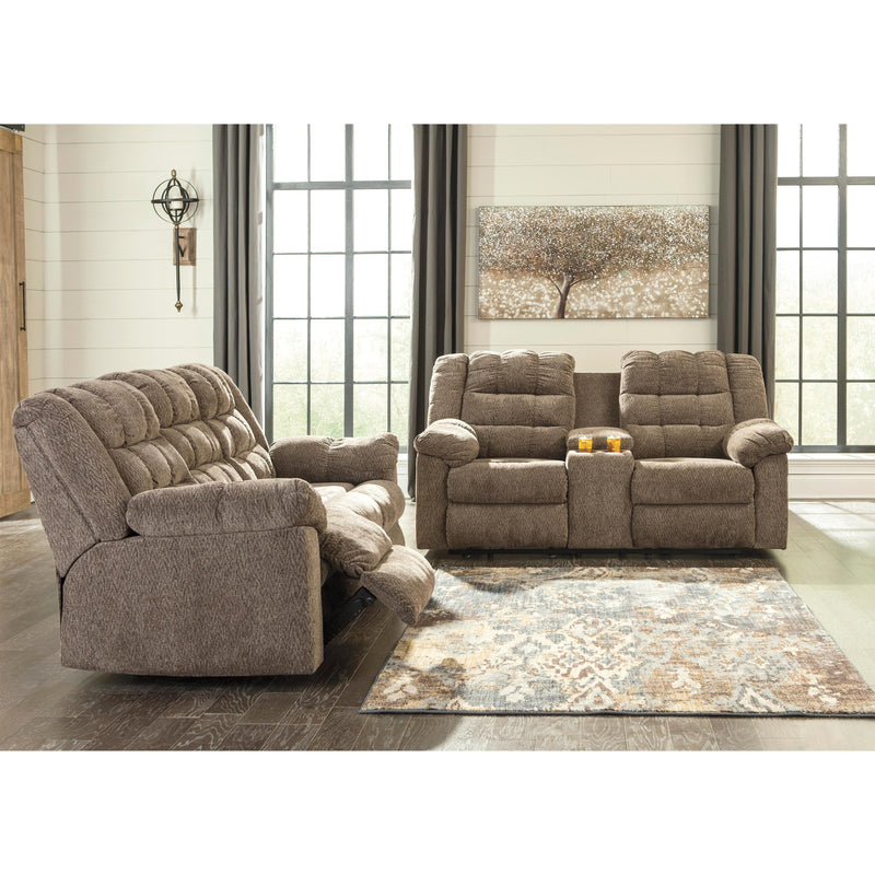 Signature Design by Ashley Workhorse 58401 2 pc Reclining Living Room Set IMAGE 3