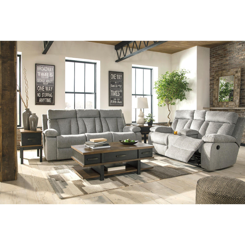 Signature Design by Ashley Mitchiner 76204 2 pc Reclining Living Room Set IMAGE 2