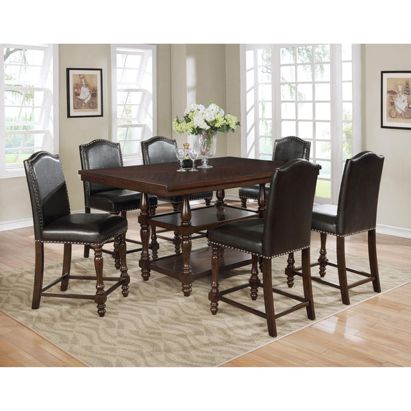 Crown Mark Langley 2766-ESP 7 pc Counter Height Dining Set IMAGE 1