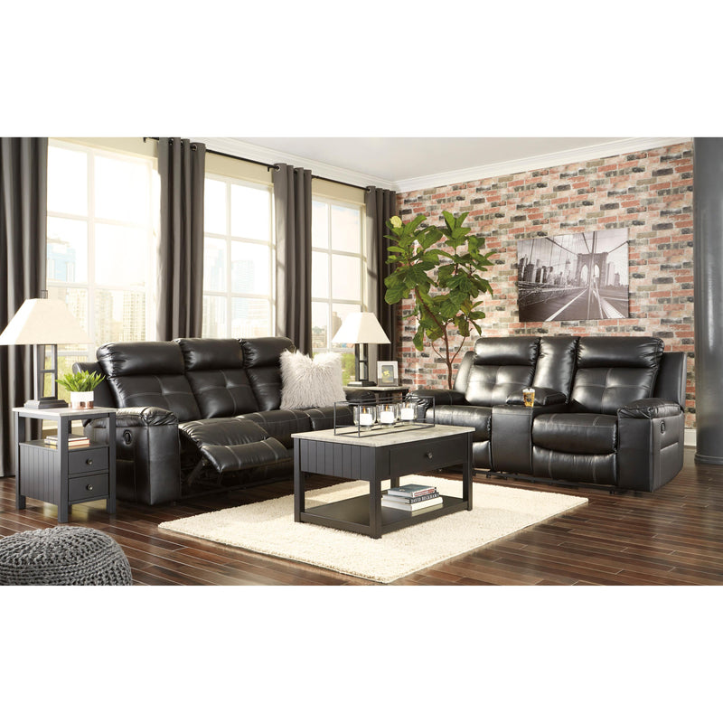 Signature Design by Ashley Kempten 82105 2 pc Reclining Living Room Set IMAGE 1
