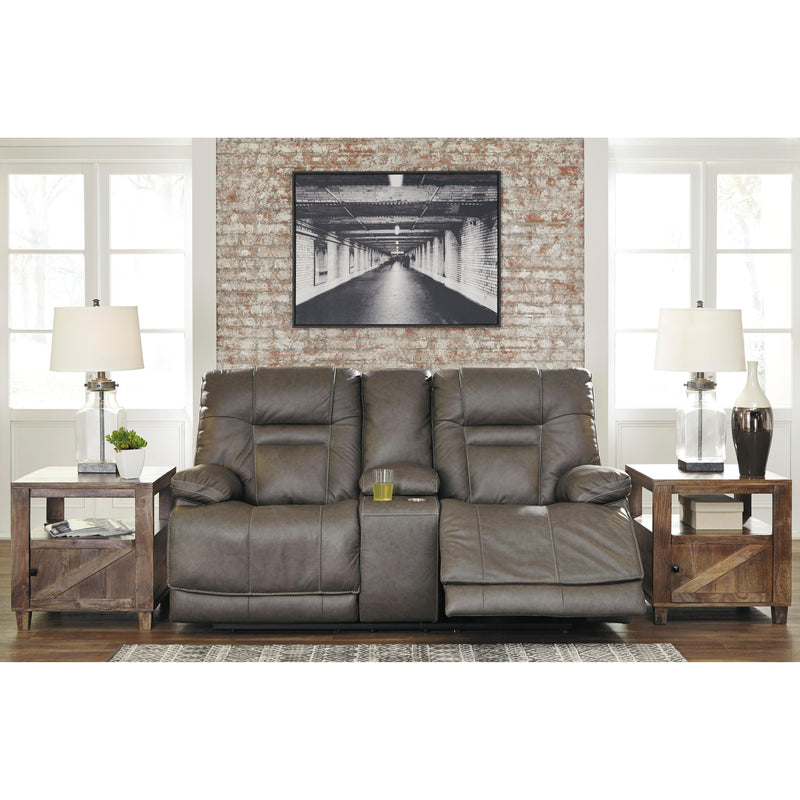 Signature Design by Ashley Wurstrow U54602 2 pc Power Reclining Living Room Set IMAGE 4