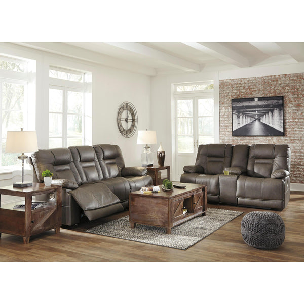 Signature Design by Ashley Wurstrow U54603 2 pc Power Reclining Living Room Set IMAGE 1