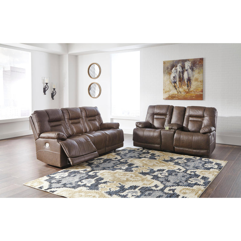 Signature Design by Ashley Wurstrow U54603 2 pc Power Reclining Living Room Set IMAGE 7