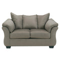  Manufacturer Color_Cobblestone  Motion Type_Stationary  -- Darcy Stationary Fabric Loveseat IMAGE 1