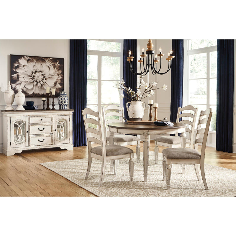 Signature Design by Ashley Realyn D743 5 pc Dining Set IMAGE 1