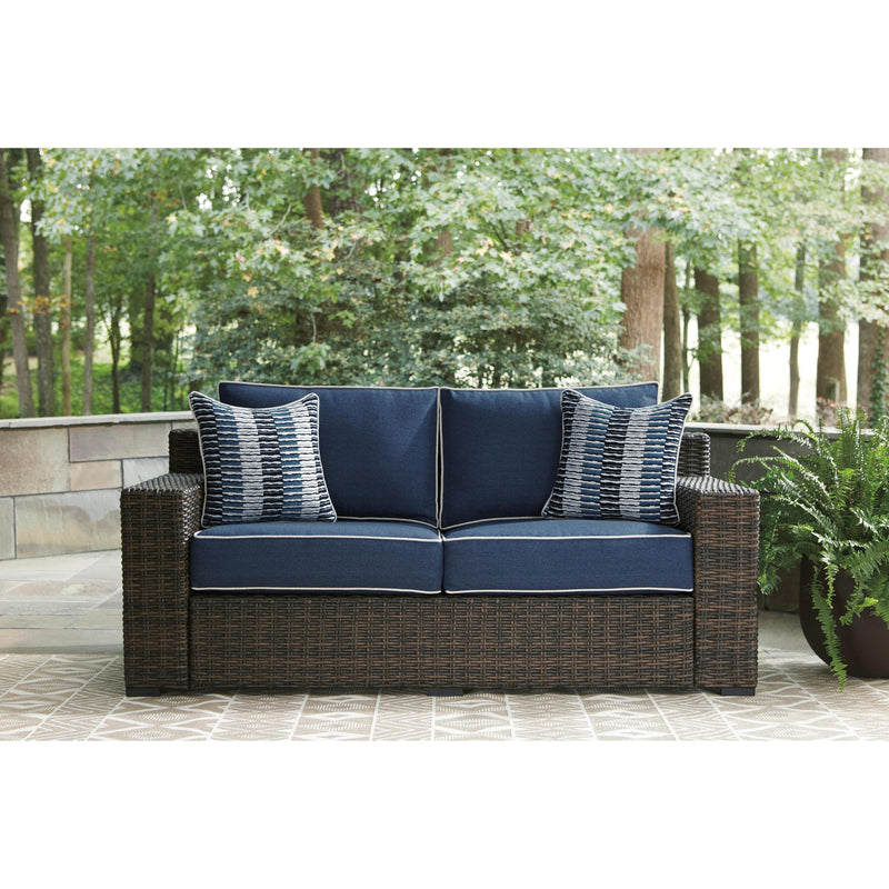 Signature Design by Ashley Grasson Lane P783 2 pc Outdoor Seating Set IMAGE 3