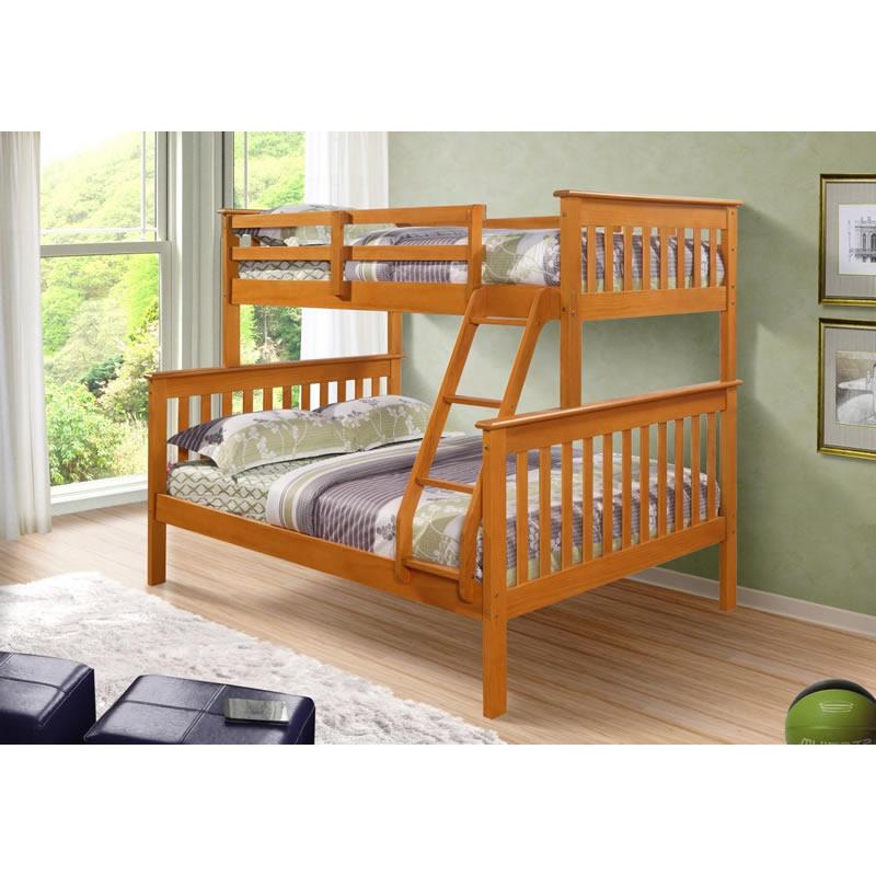 Donco Trading Company Kids Beds Bunk Bed 122-3H IMAGE 1