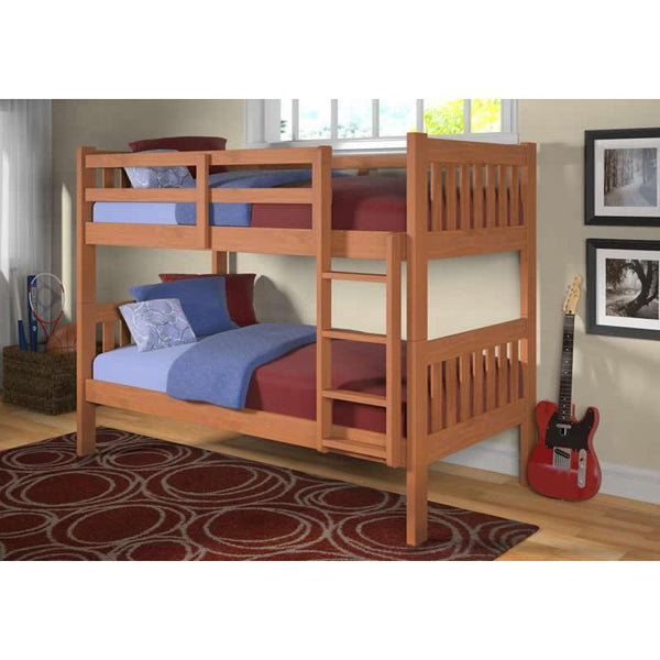 Donco Trading Company Kids Beds Bunk Bed 1010-CN Twin/Twin Bunkbed IMAGE 1
