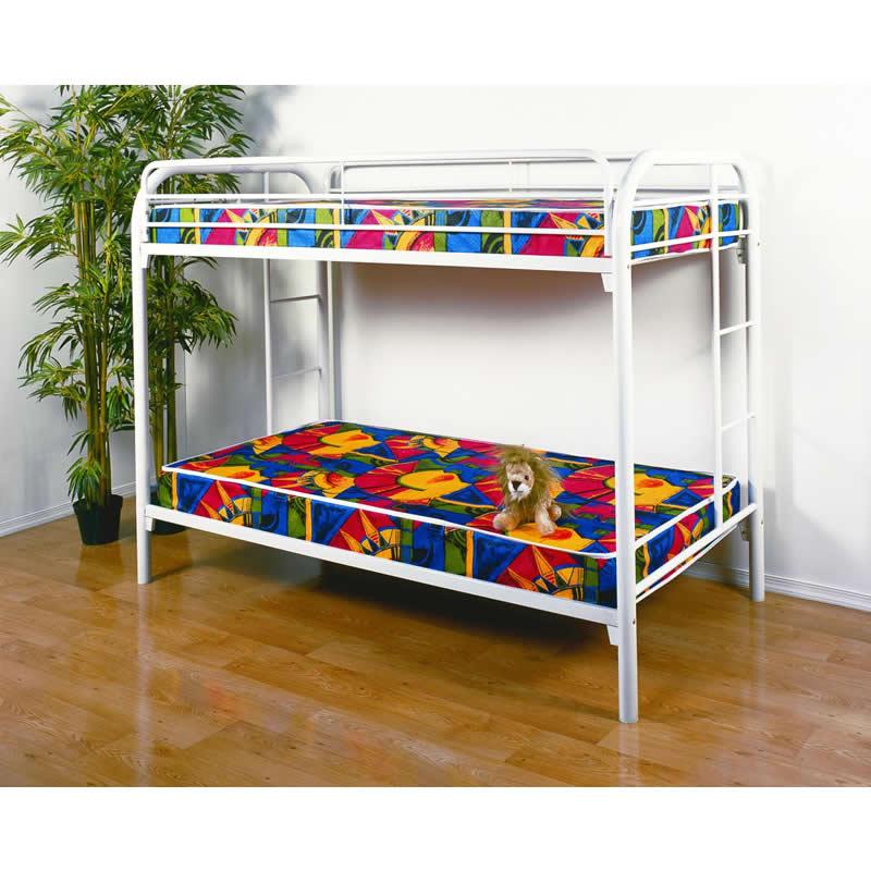 Donco Trading Company Kids Beds Bunk Bed 4501-2WH IMAGE 1