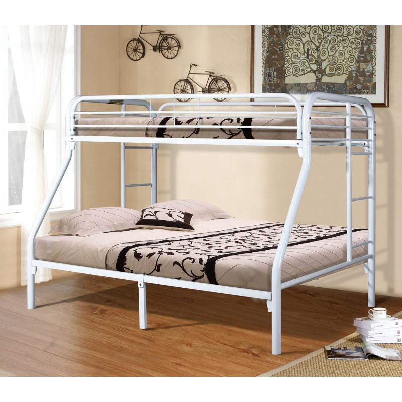 Donco Trading Company Kids Beds Bunk Bed 4502-3WH IMAGE 1