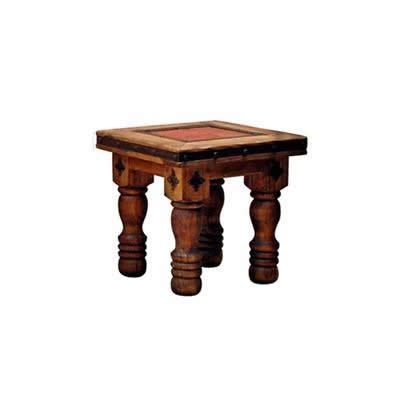 LMT Imports Copper Coffee Table ZLUNA-MES1 END IMAGE 1