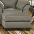  Manufacturer Color_Cobblestone  -- Darcy Fabric Ottoman IMAGE 1