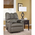  Manufacturer Color_Cobblestone  Motion Type_Manual  -- Darcy Rocker Fabric Recliner IMAGE 1