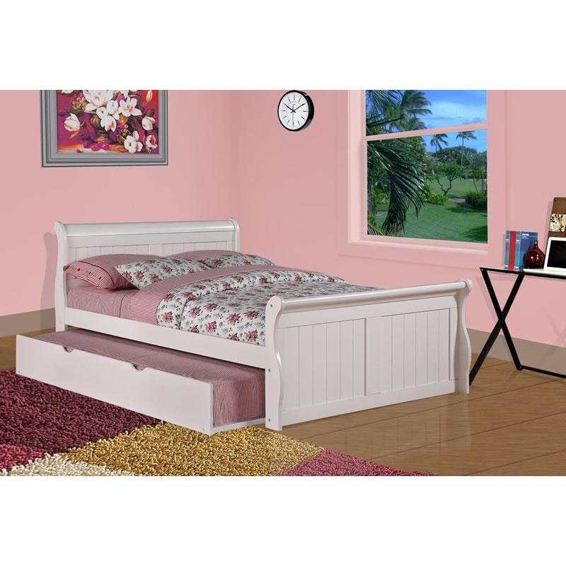 Donco Trading Company Kids Beds Bed 325FW Full Sleigh Bed (W) IMAGE 2
