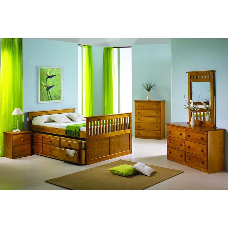 Donco Trading Company Kids Beds Trundle Bed 103FH IMAGE 2