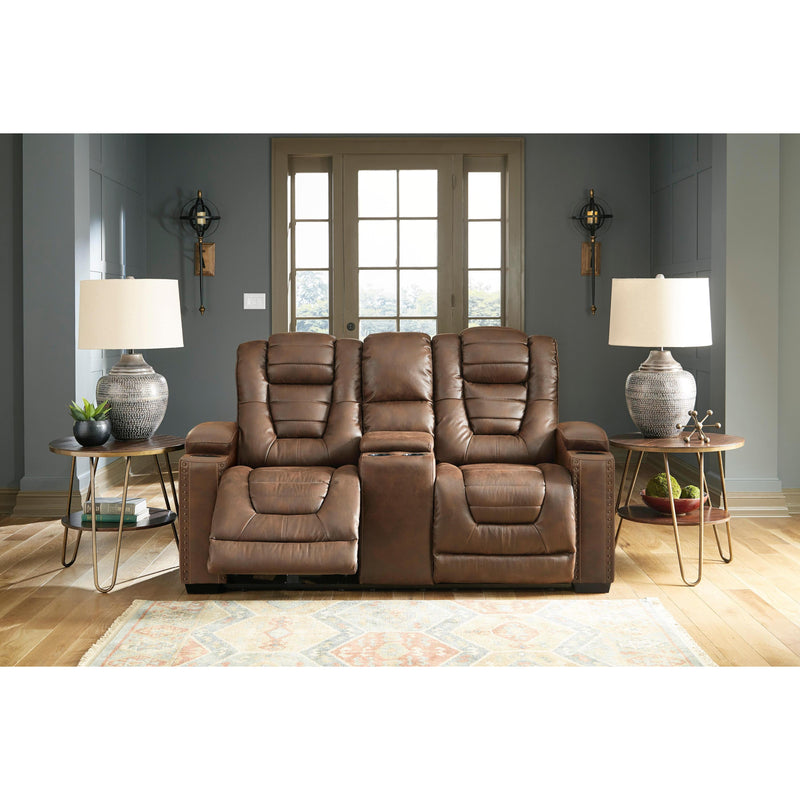 Signature Design by Ashley Owner's Box 24505 2 pc Power Reclining Living Room Set IMAGE 4