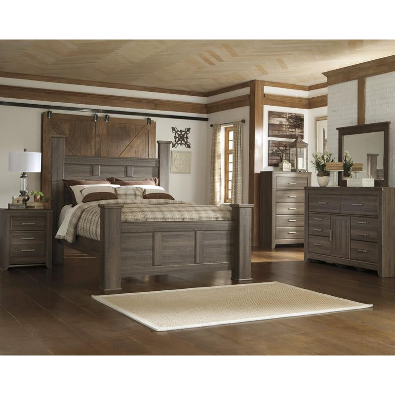 Signature Design by Ashley Juararo Queen Poster Bed B251-67/B251-64/B251-98 IMAGE 2