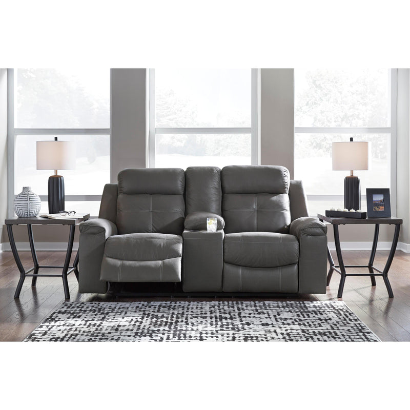 Signature Design by Ashley Jesolo 86705 3 pc Reclining Living Room Set IMAGE 3