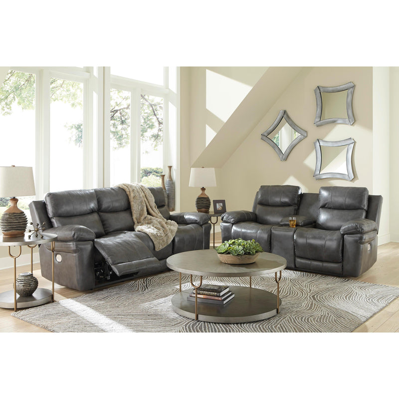 Signature Design by Ashley Edmar U64806 2 pc Power Reclining Living Room Set IMAGE 1